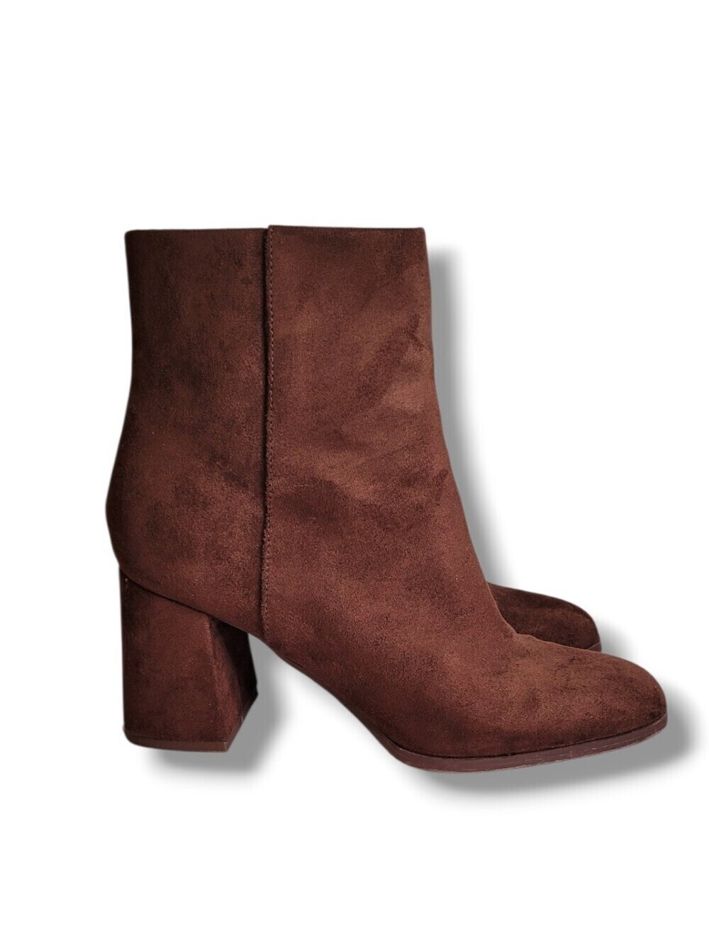 Madden Girl Minglee Dark Brown Ankle Boots Size 8.5